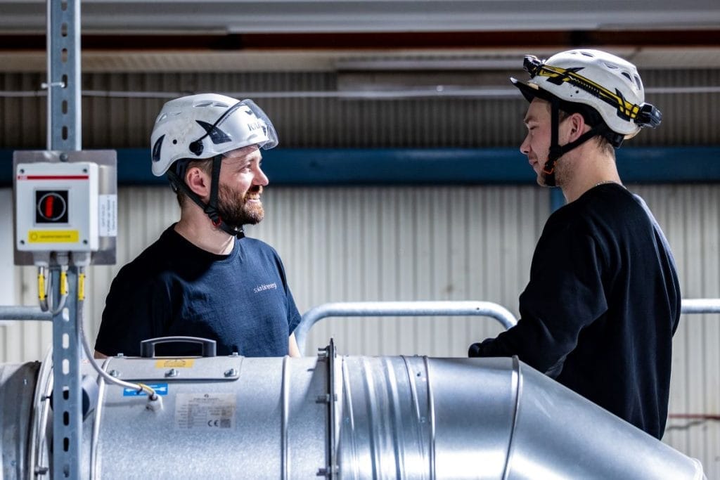 Dette billede illustrere Mer fjärrvärme i Kalix med ny värmepanna