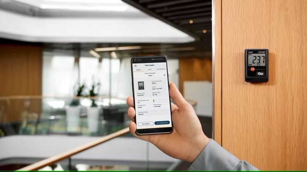 Dette billede illustrere Små dataloggrar som sparar mycket tid och kostnader