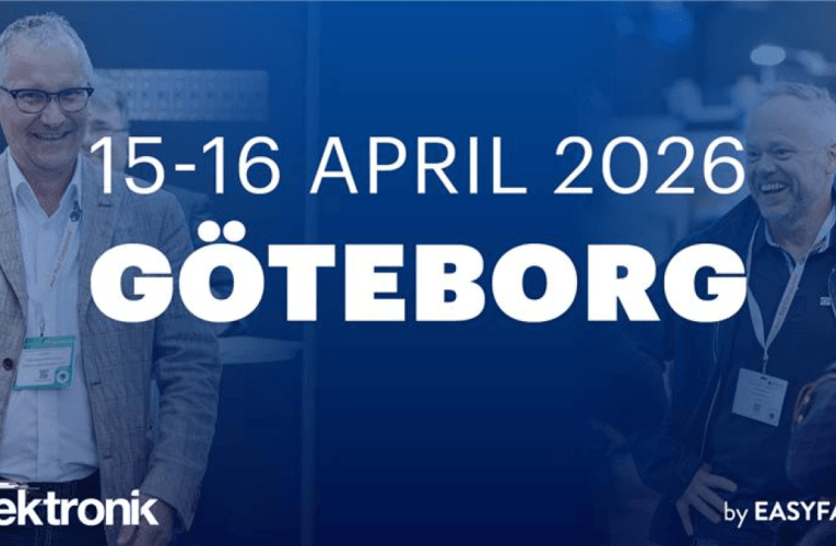 Elektronikmässan återvänder till Göteborg i april 2026 – Större, starkare och mer efterlängtad än någonsin!