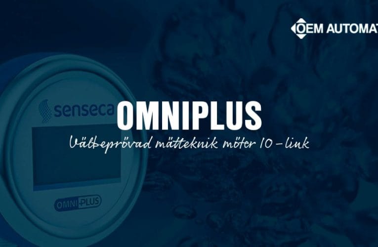 OMNIPLUS – Smarta flödesmätningar med IO-Link