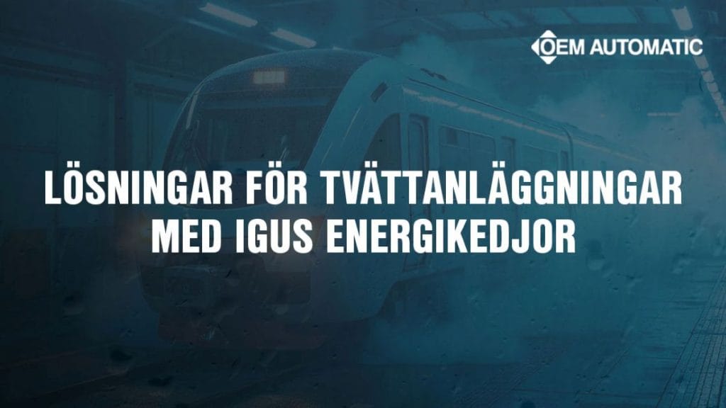Dette billede illustrere OEM Automatic AB – Driftsäkra lösningar för tvättanläggningar med energikedjor