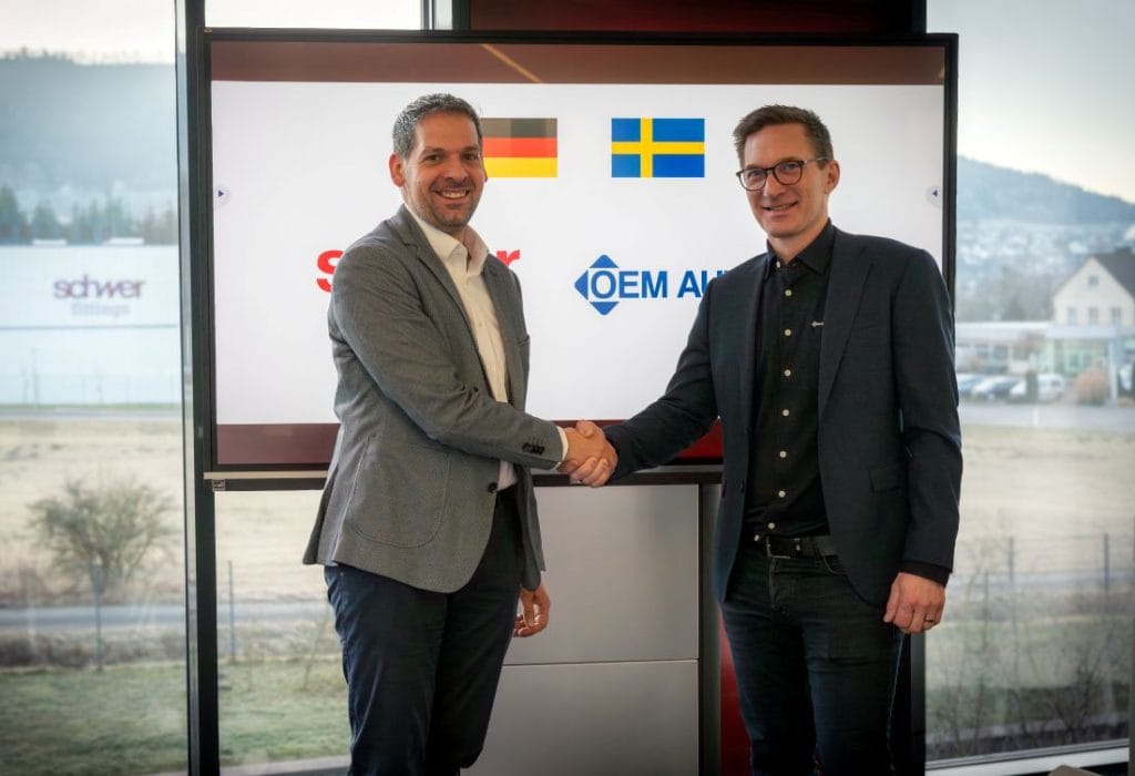 Dette billede illustrere OEM Automatic utökar sortimentet – blir svensk distributör för Schwer Fittings