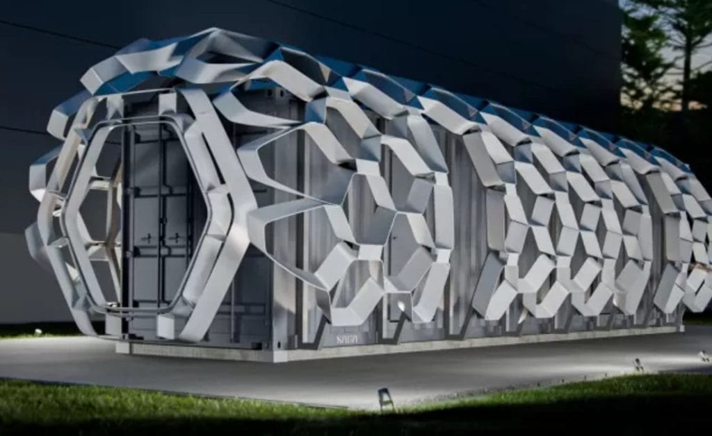 Dette billede illustrere SAGA: Skapar boendemiljöer från jorden till rymden – med hjälp av ALbee från Air Liquide