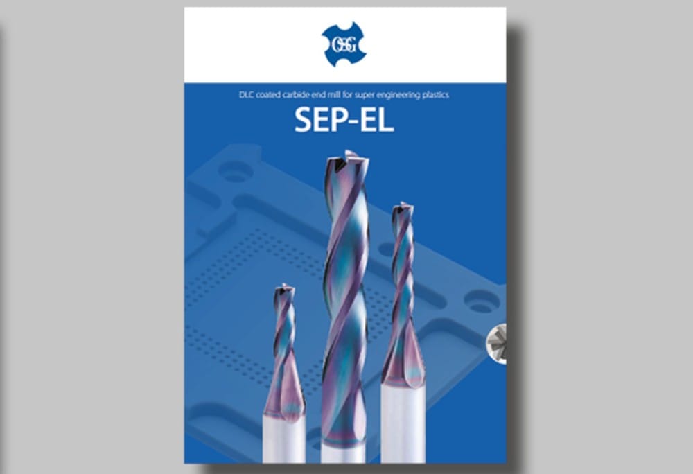 DLC-belagda hårdmetallfräsar för konstruktionsplast från OSG