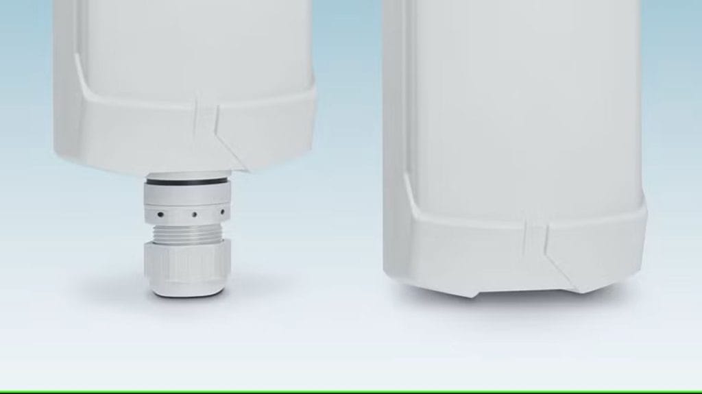 Dette billede illustrere Industriella 4G och 5G uppkopplingar för maskiner och nätverk