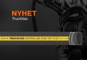 Hydroscand lanserar TruckVac – flexibel materialtransportslang