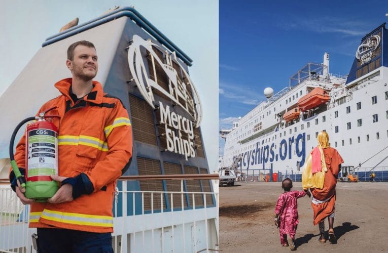 Hopp till havs – Mercy Ships förändrar liv på flytande sjukhus