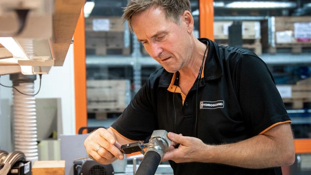 Dette billede illustrere Snabb och enkel konvertering med Hydroscands omvandlingstabeller