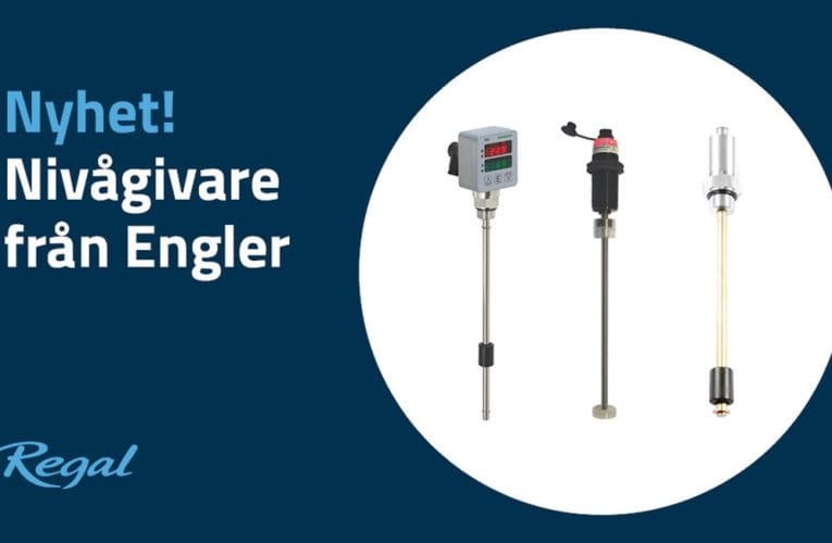 Regal presenterar nivågivare för krävande miljöer från Engler