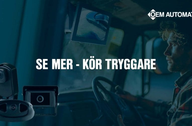 Fordonskameror som skyddar både förare och omgivning