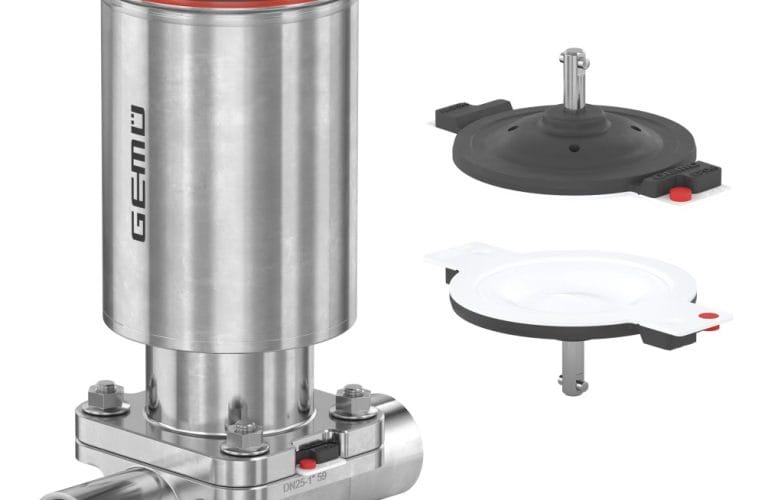 Högpresterande tack vare ny membranteknik – Membranventilen GEMÜ D40