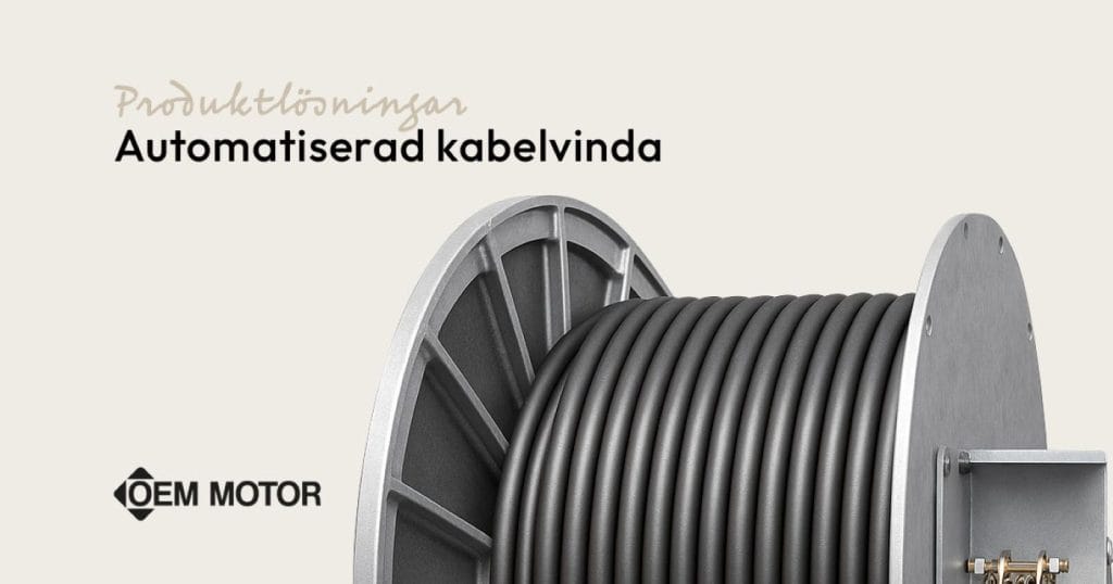 Dette billede illustrere Från manuell vev till smart automatik – så effektiviserades en kabelvinda i krävande miljö