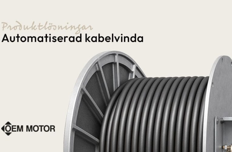Från manuell vev till smart automatik – så effektiviserades en kabelvinda i krävande miljö