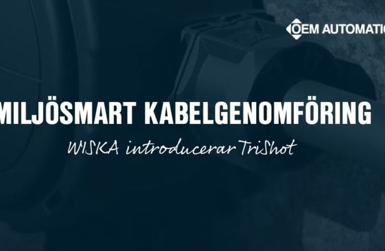 Ny kabelgenomföring med 54,5 % lägre koldioxidavtryck