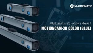 Nästa generations 3D-kamera för krävande automation