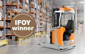 STILL:s första serietillverkade automatiserade skjutstativtruck FM-X iGo