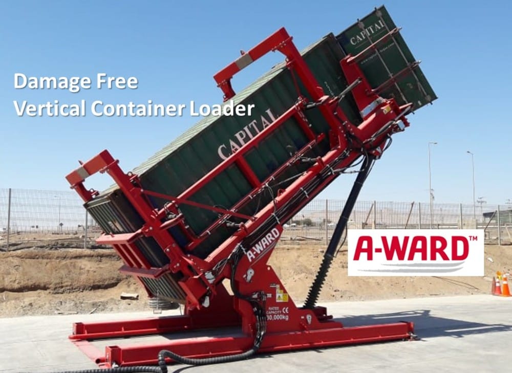 A-Ward - førerende leverandør af Container Tilter Systemer.