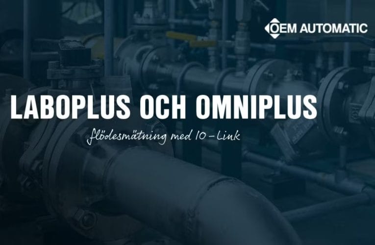 Smarta flödeslösningar med IO-Link