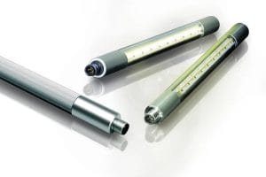 Mångsidig användning: Precist vitt ljus och RGB-signalering – kombinerat i en enda armatur