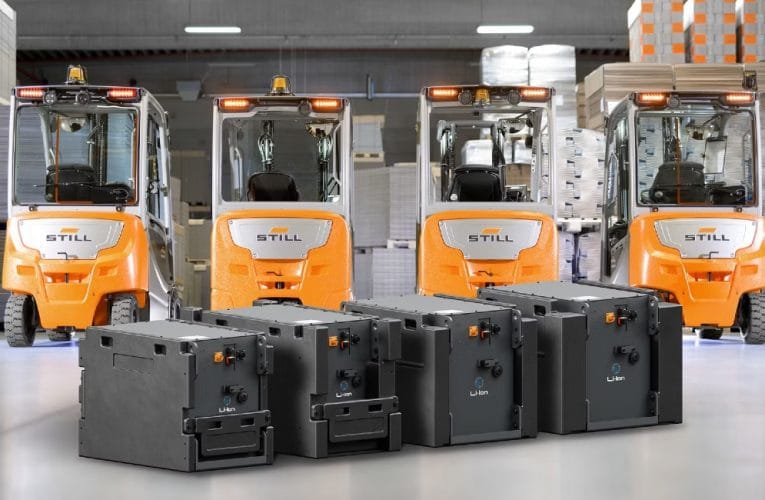 STILL lanserar kostnadseffektivt litiumjonbatteri för standardapplikationer