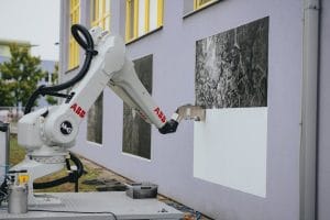 ABB blåser liv i AI-designad gatukonst i Mladá Boleslav