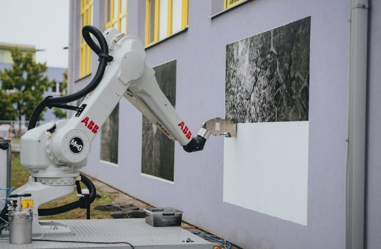 ABB blåser liv i AI-designad gatukonst i Mladá Boleslav