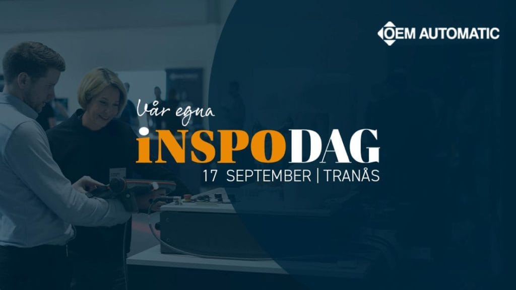 Dette billede illustrere Få insikt i automation och robotik – delta i Inspodagen