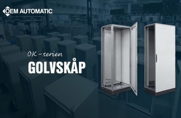 Flexibla golvskåp för enklare installation och effektiv logistik