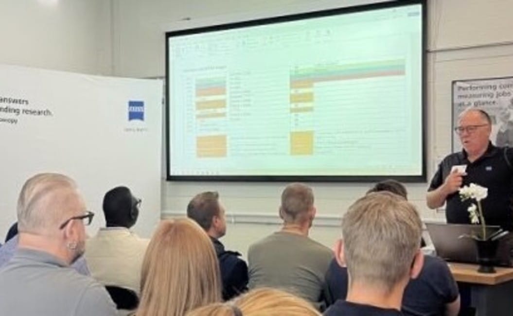 Mättekniker från hela Sverige deltar i CALYPSO Days hos ZEISS