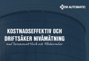 Smarta radar­lösningar för driftsäker nivå- och flödesmätning