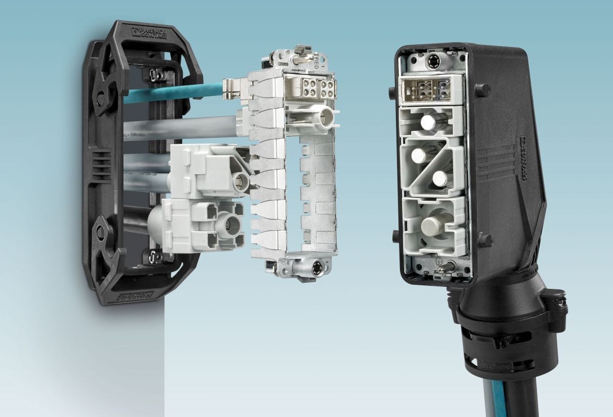 Dette billede illustrere Kraftmoduler för högströmsapplikationer