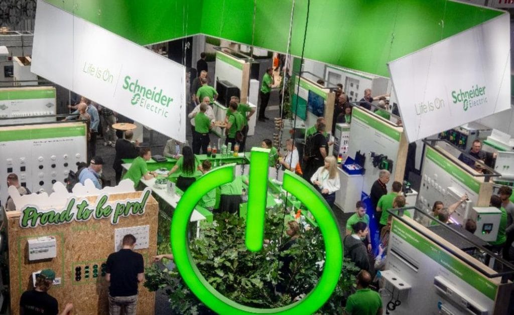 Schneider Electric deltar på Elmässan