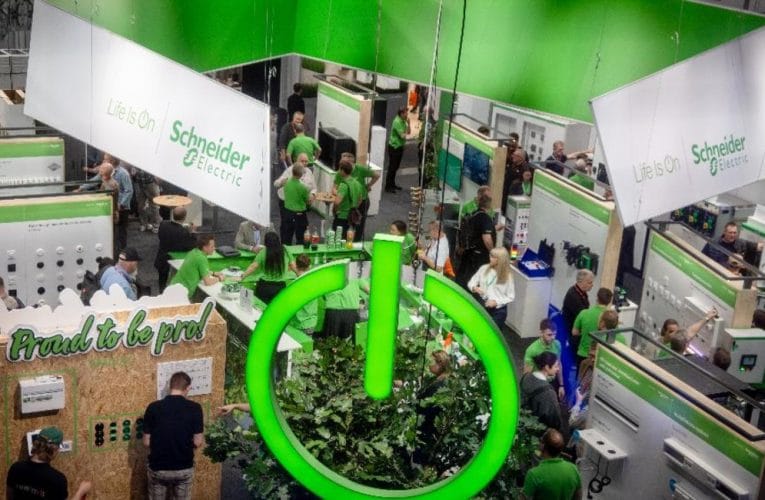 Schneider Electric deltar på Elmässan