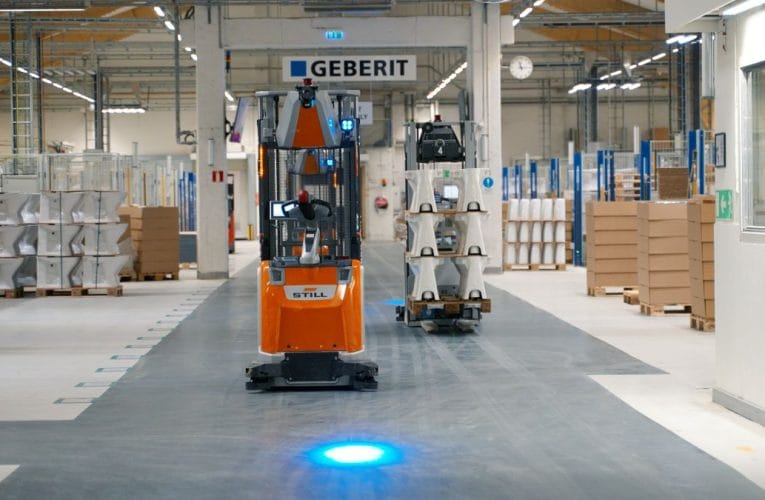 Automatiserad helhetslösning ger högre tillgänglighet hos Geberit Produktion AB