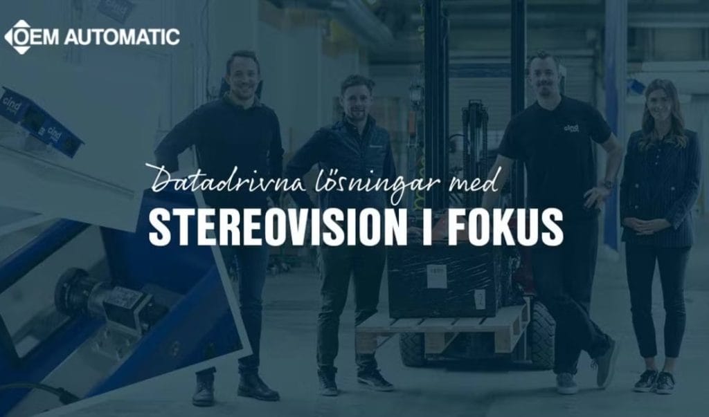 Datadriven innovation med stereovision i fokus – kundcase med Cind