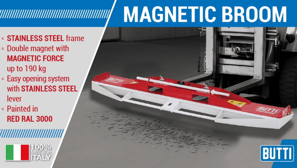 JNC Teknik - BUTTI Magnetisk Broom