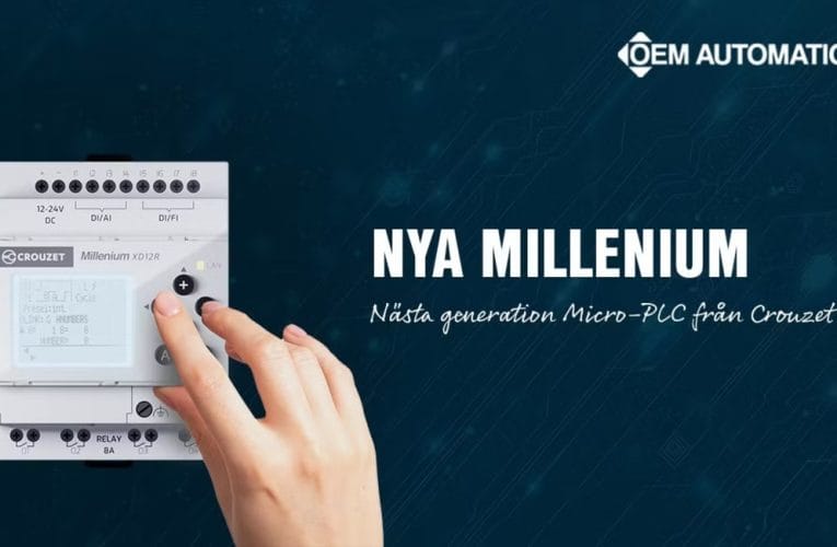 Ny generation Micro-PLC – flexibel, uppkopplad och enkel att använda