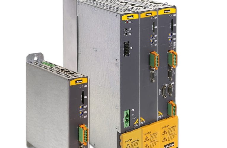 Parker lanserar en ny programvaruversion för PSD-servodrifter