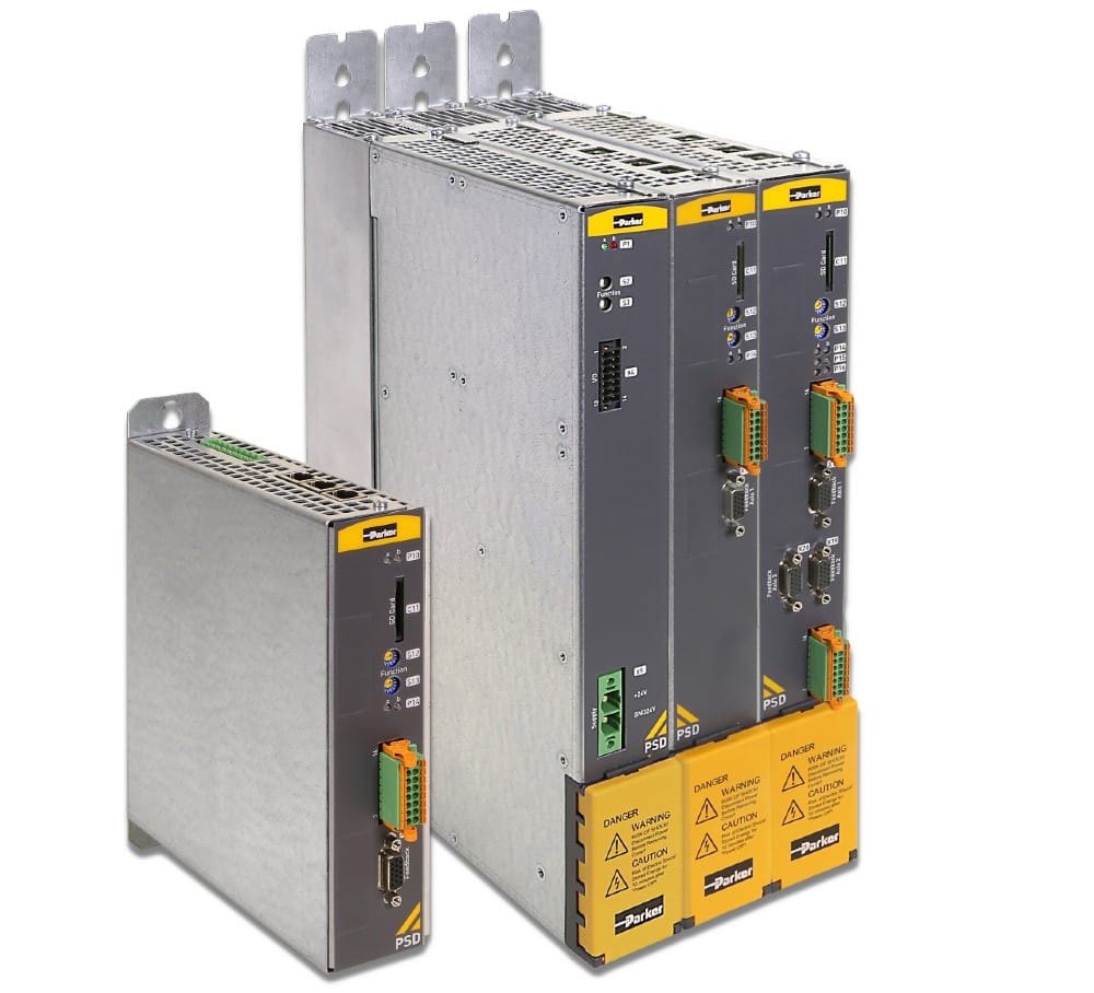 Parker lanserar en ny programvaruversion för PSD-servodrifter