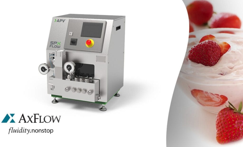 AxFlow - Homogenisator för pilot- och andra mindre produktionsanläggningar.