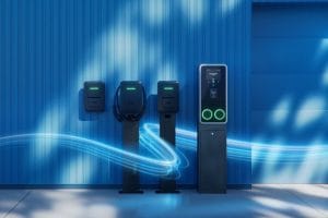 Hagers laddbox-serie witty passar passar både hem, företag och offentlig parkering.