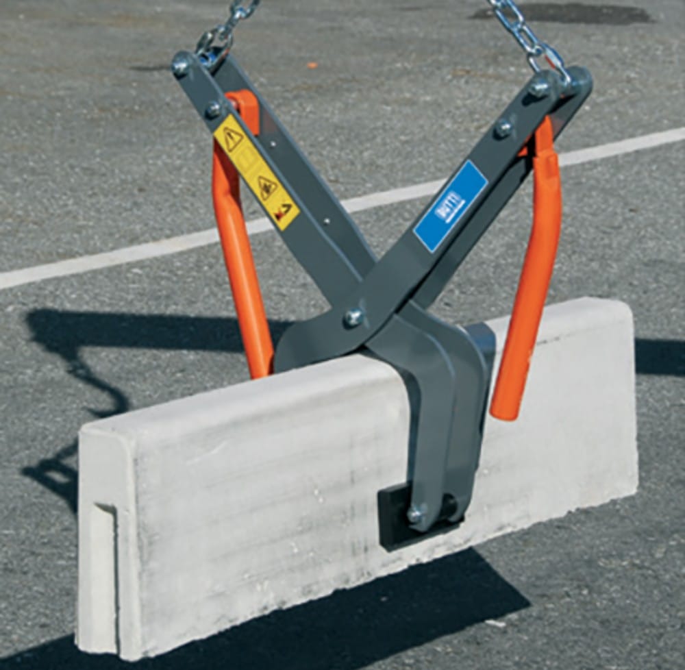 Butti grip för läggning av kantsten