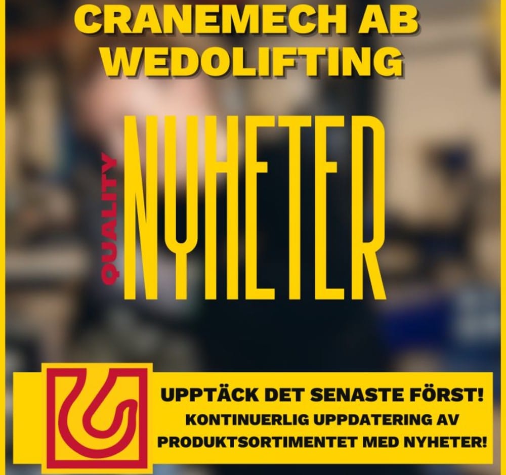 CRANEMECH - Var först med det nya!