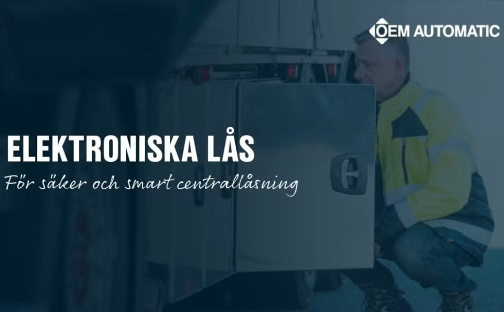 Elektroniska lås för industriella applikationer | Industrilås | OEM Automatic