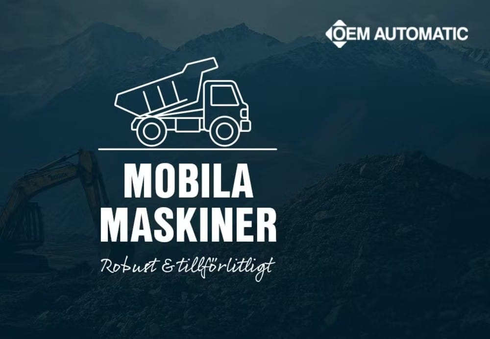 Lösningar inom mobila maskiner