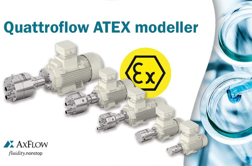 Quattroflow® lanserar ytterligare modell med ATEX-certifiering