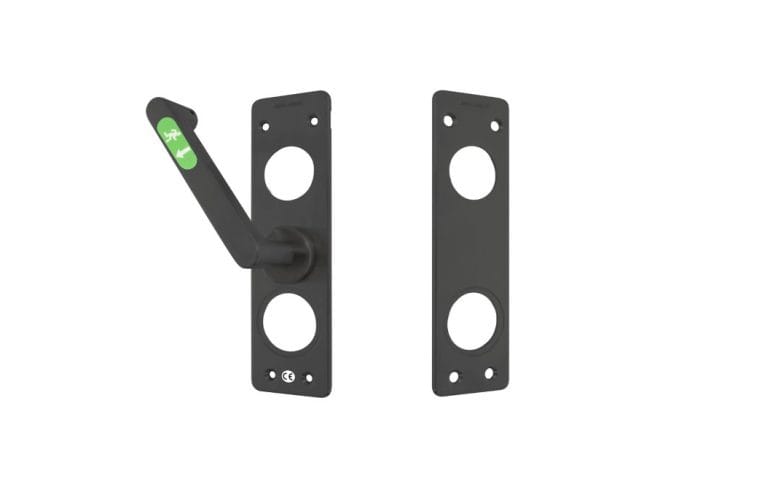 Nyhet! Utrymningsbeslag ASSA ABLOY 179 RF svart MIRUS.