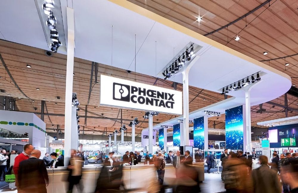 Phoenix Contact monter - Hannovermässan 2026