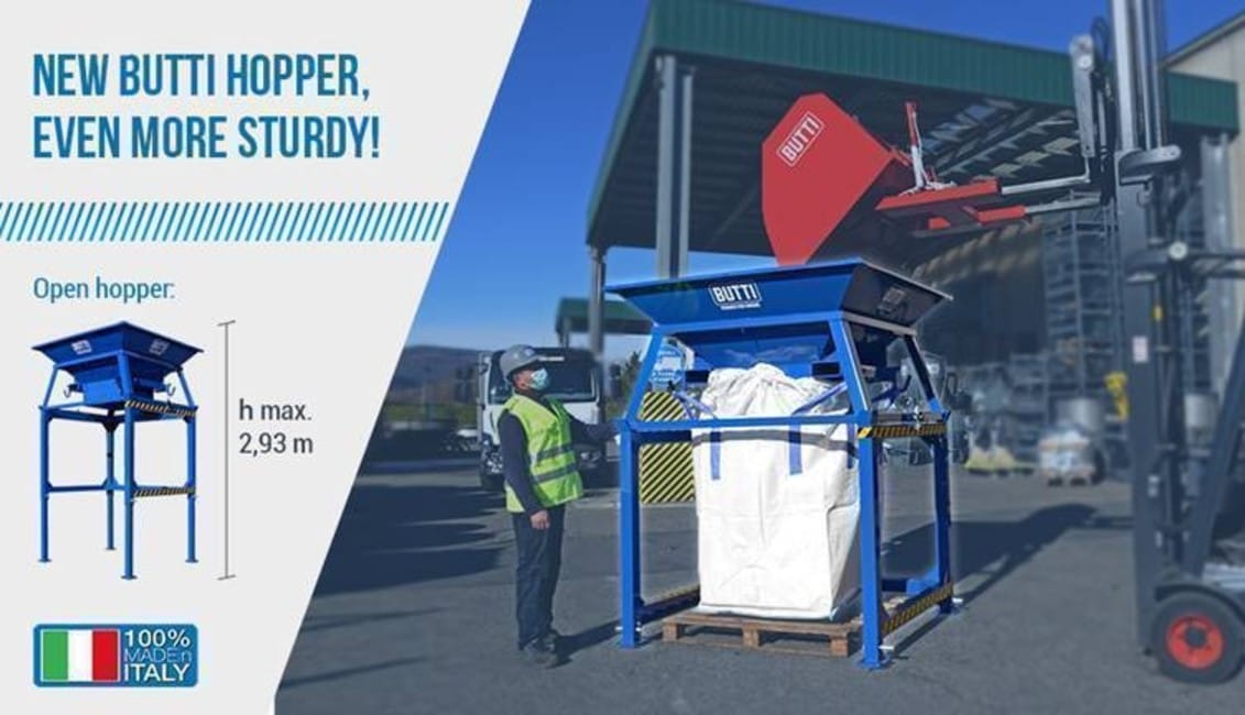 JNC Teknik – BUTTI Big-Bag Hopper