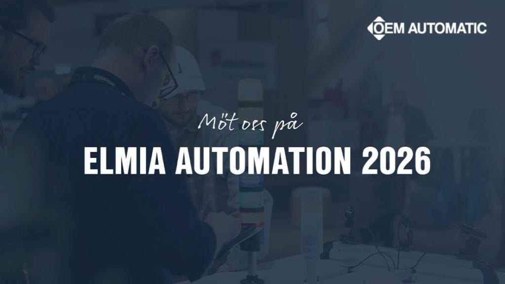 Dette billede illustrere Vi är mer – möt oss på Elmia Automation 2026